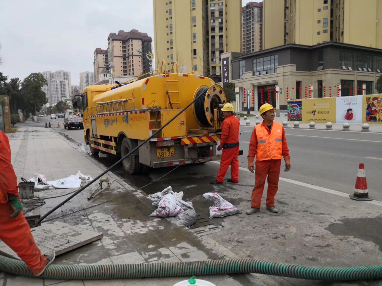 赤水排污管道清淤-管道清洗